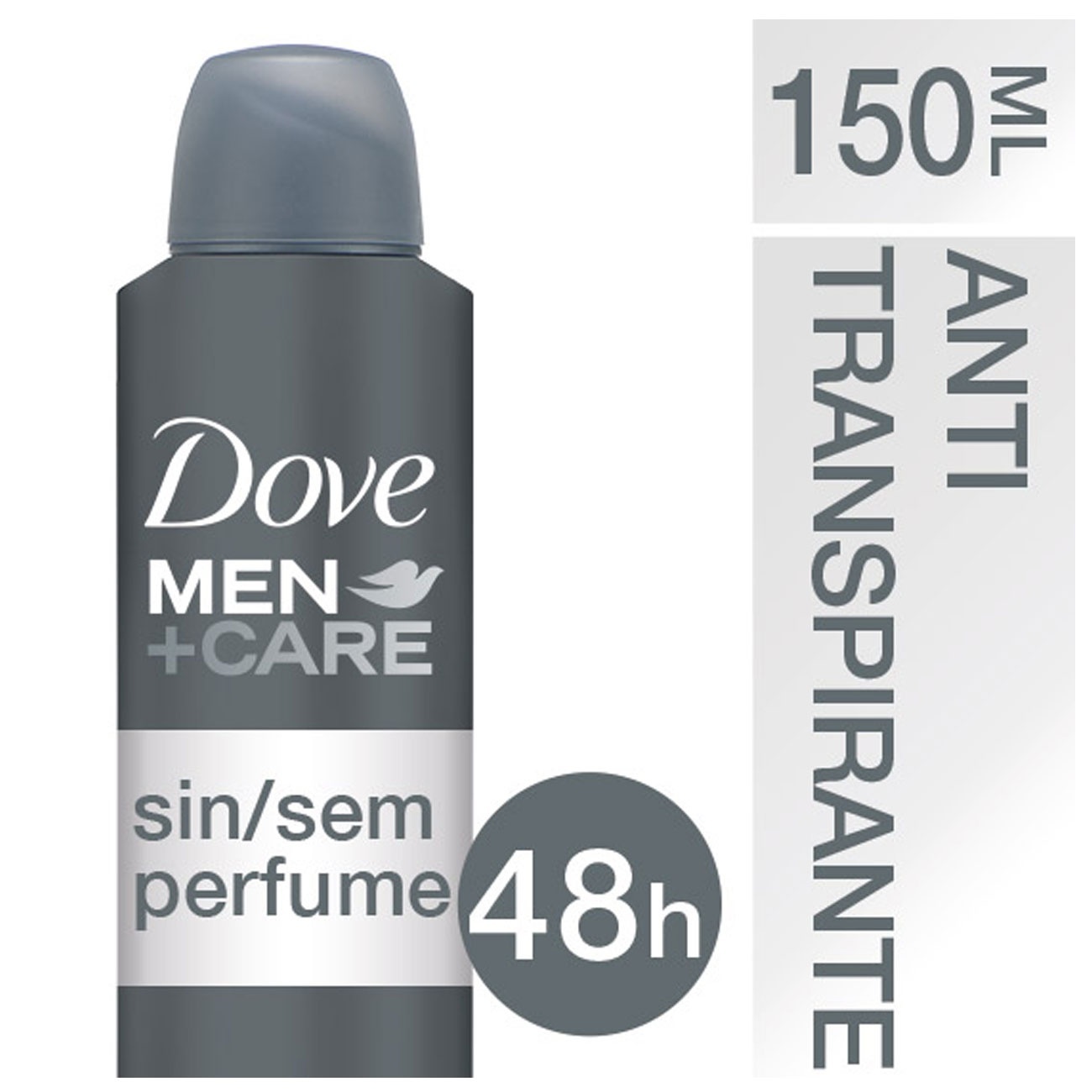 Desodorante Aerosol Dove Men + Care Sem Perfume 150ml