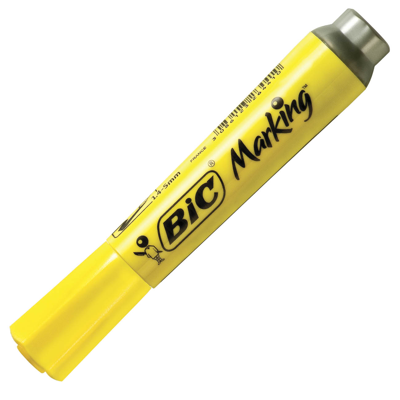 Marcador de Texto Fluorescente BIC Marking com 12 Amarelo
