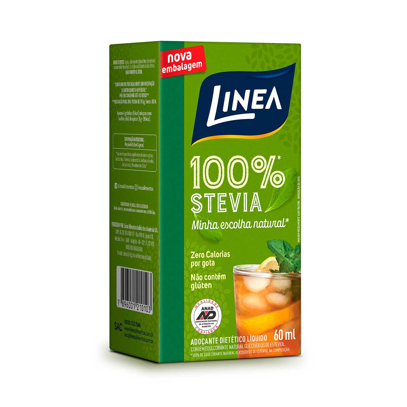 Adoante Lquido Stevia Linea 60ml