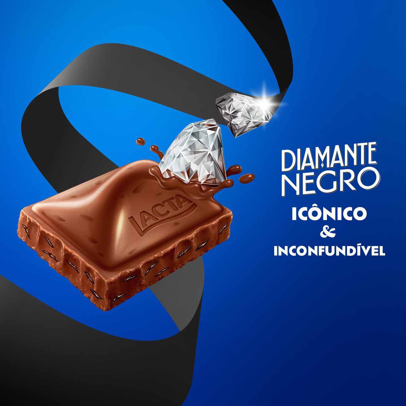 Chocolate Lacta Diamante Negro display com 20 unidades de 20gr