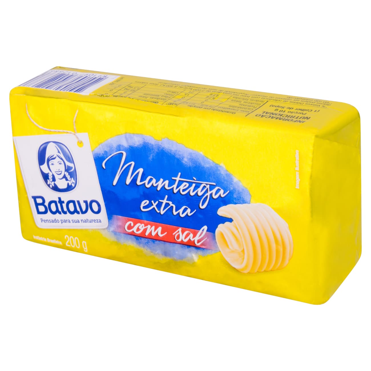 Manteiga Extra com Sal Batavo 200g