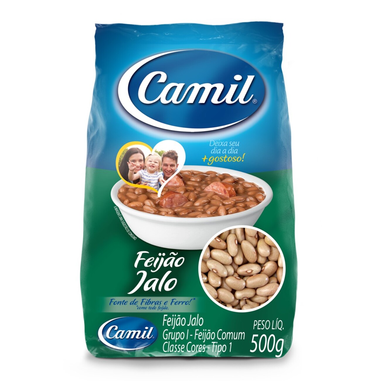 Feijo Jalo Tipo 1 Camil 500 g