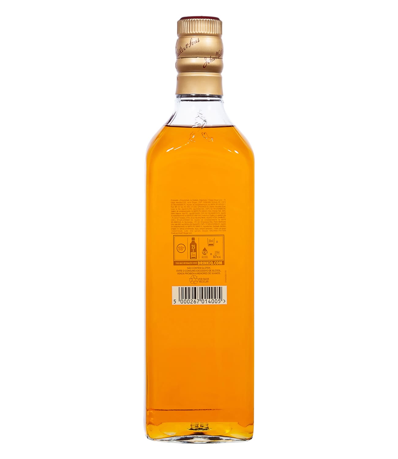 Whisky Johnnie Walker Red Label 750mL