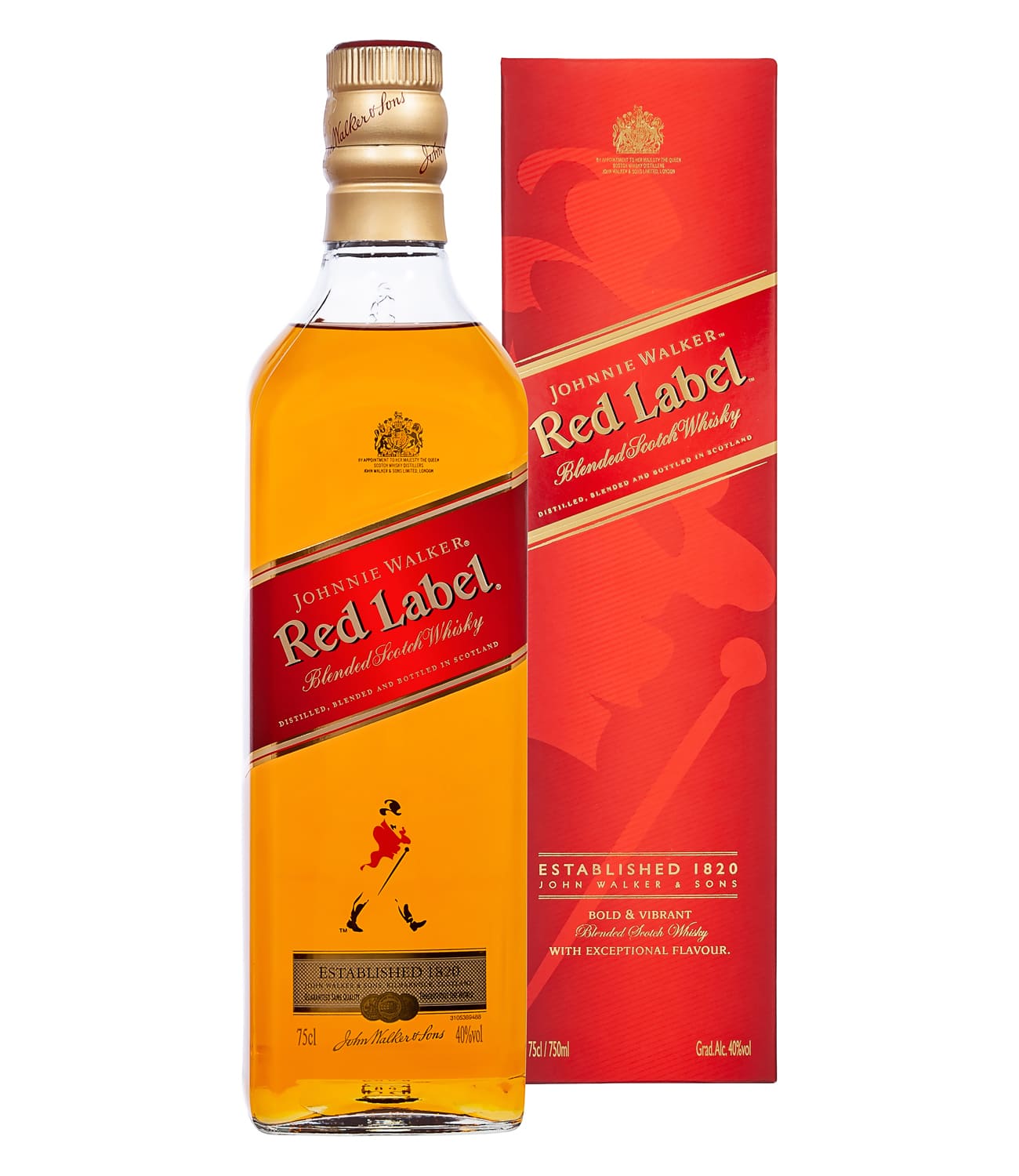 Whisky Johnnie Walker Red Label 750mL