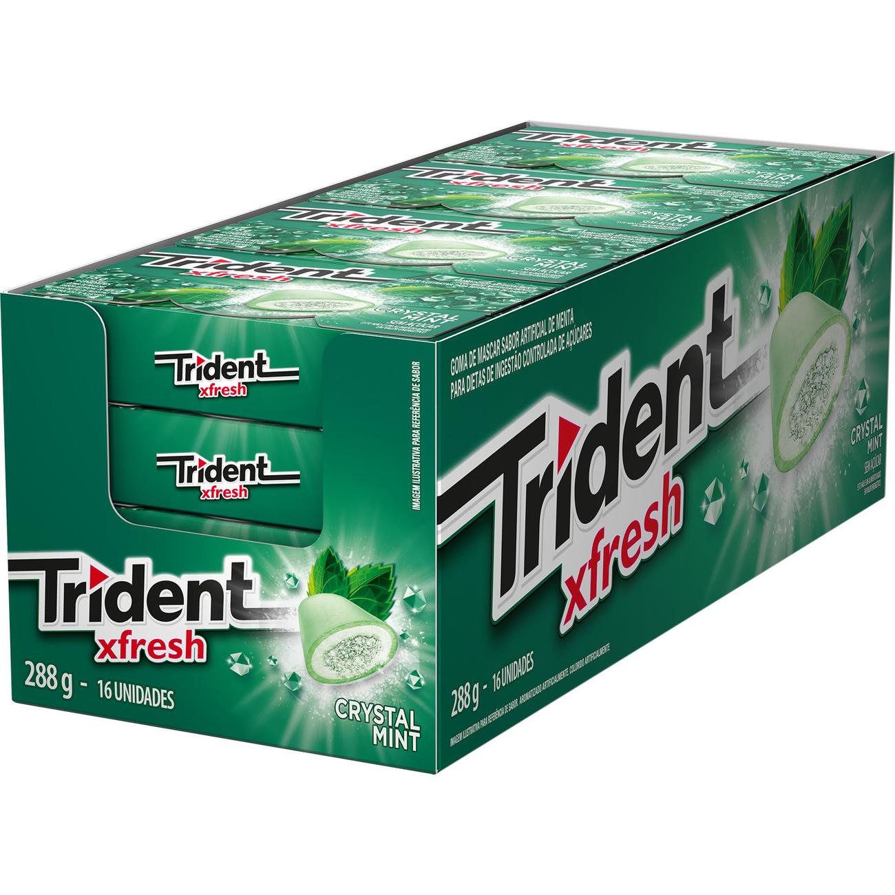 Trident Xfresh Cristal Mint 18g