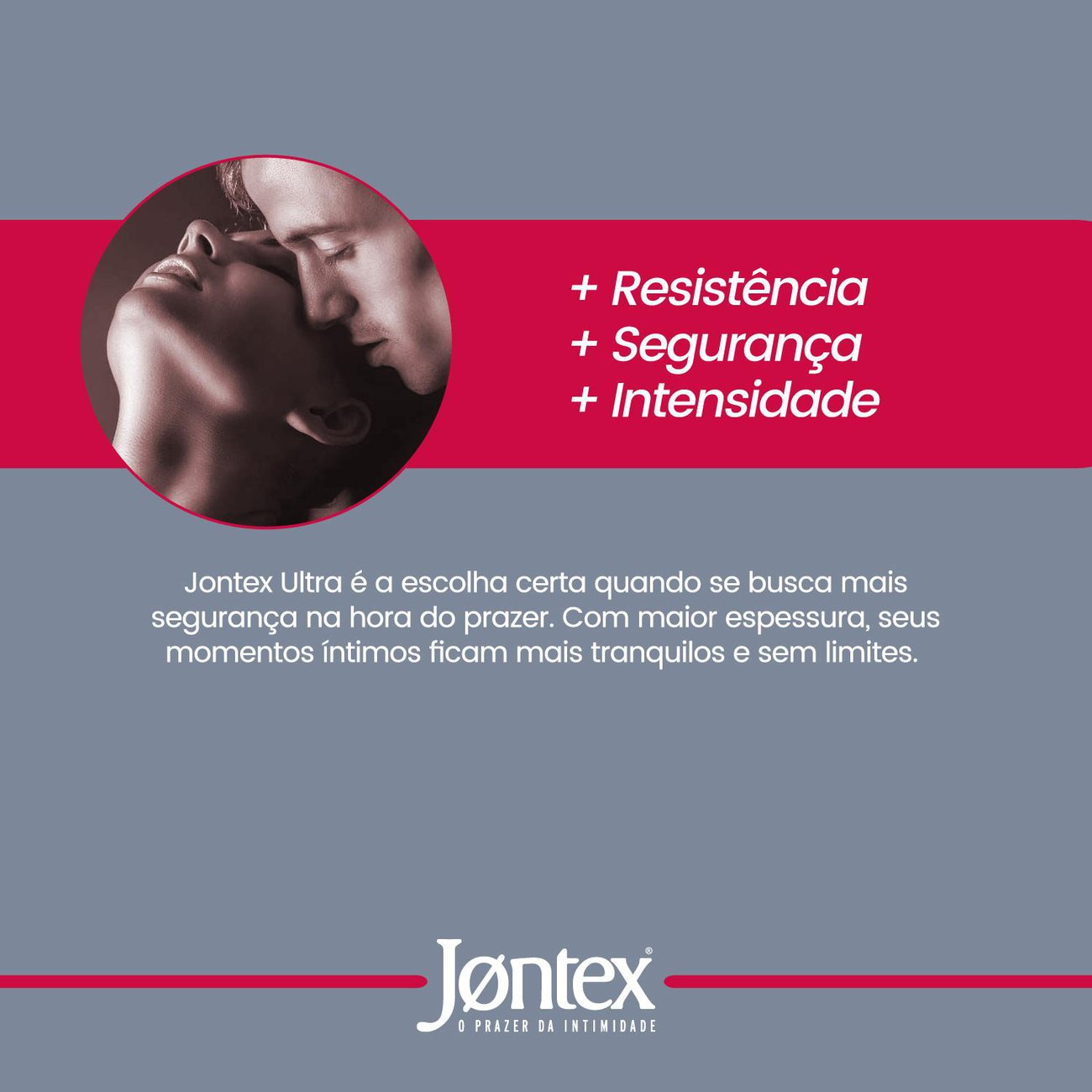 Preservativo Camisinha Jontex Ultra Resistente - 3 Unidades