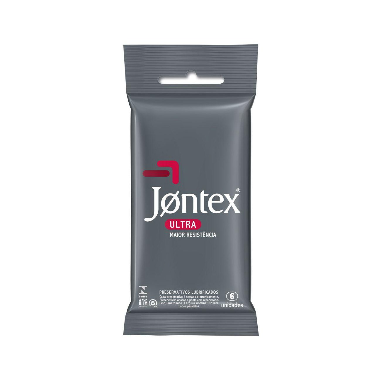 Preservativo Camisinha Jontex Ultra Resistente - 6 Unidades