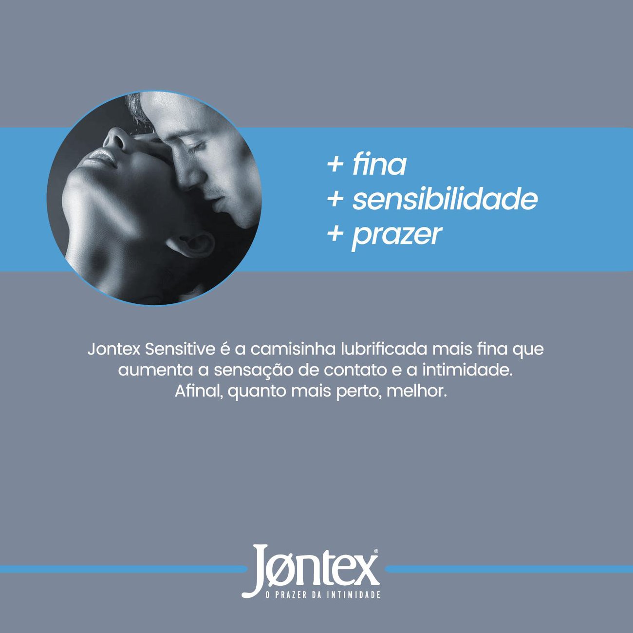Preservativo Camisinha Jontex Sensitive - Leve 8 Pague 6