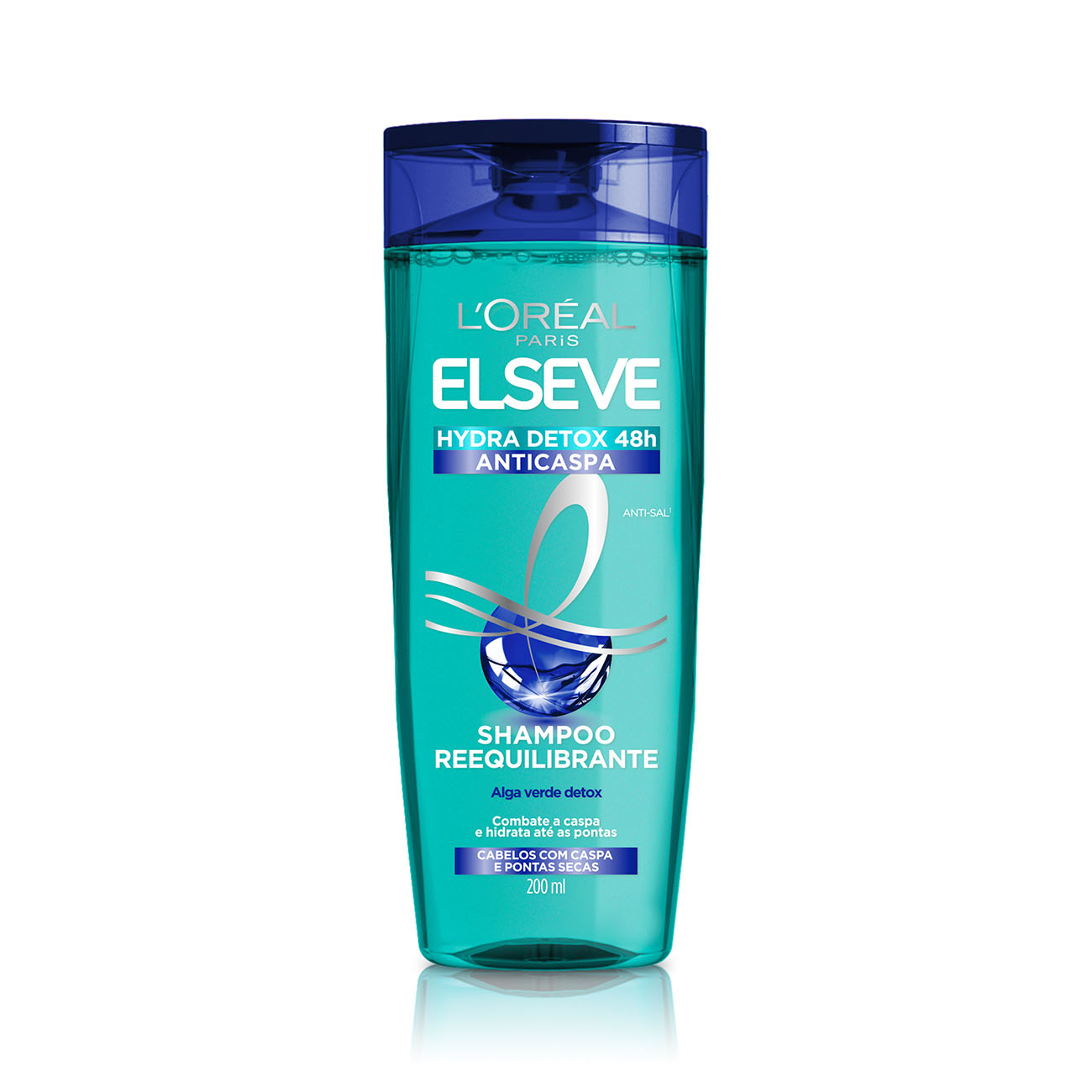 Shampoo Elseve Hydra Detox 48H 200mL