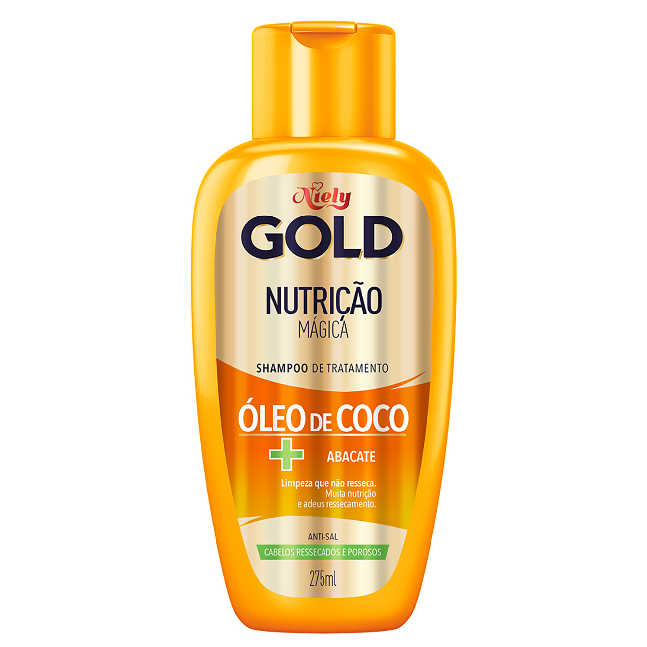 Shampoo Niely Gold Nutrio Mgica 275mL