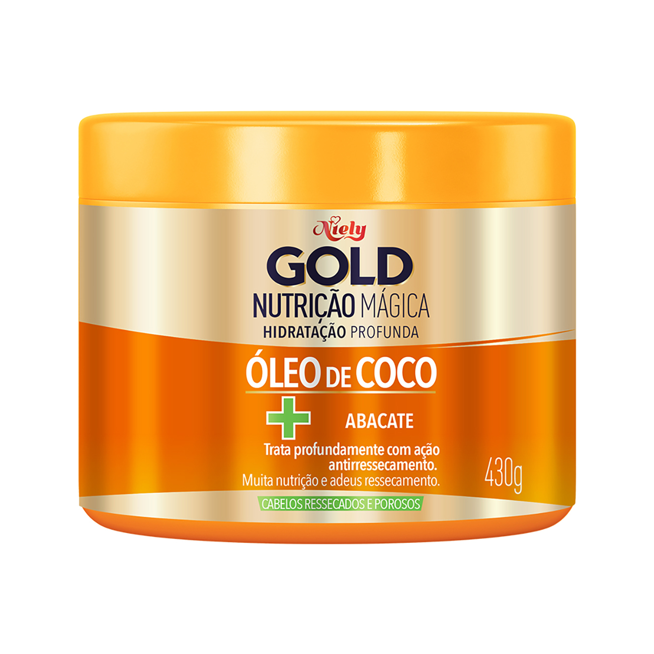 Creme de Tratamento Niely Gold Nutrio Mgica 430Gr