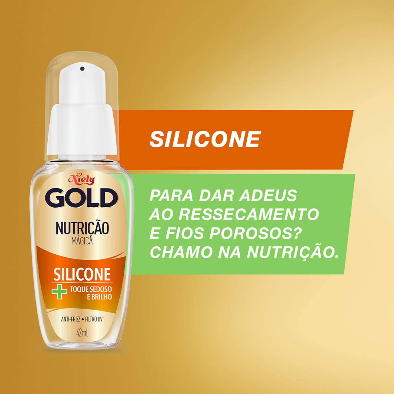 Silicone Niely Gold Nutrio Mgica 42mL