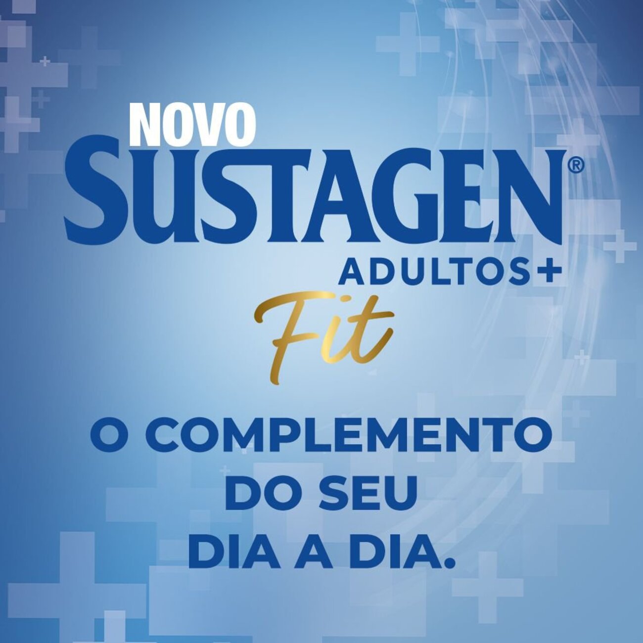 Complemento Alimentar Sustagen Adultos+ Fit Sabor Baunilha - Lata 370g
