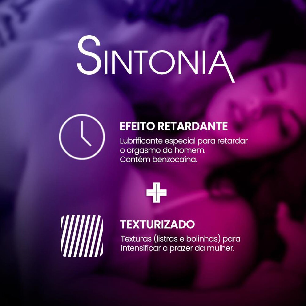 Preservativo Camisinha Jontex Orgasmo em Sintonia - 2 Unidades