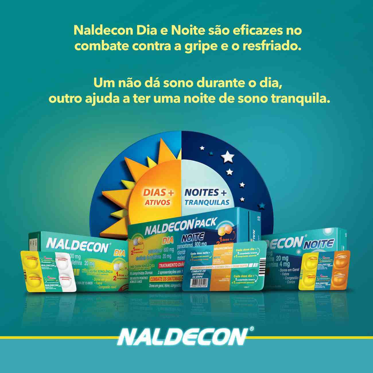 Antigripal Naldecon Dia - Blster 4 Comprimidos