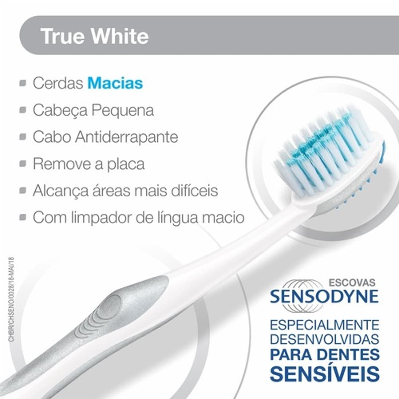 Sensodyne True White Escova Dental Dentes Sensveis