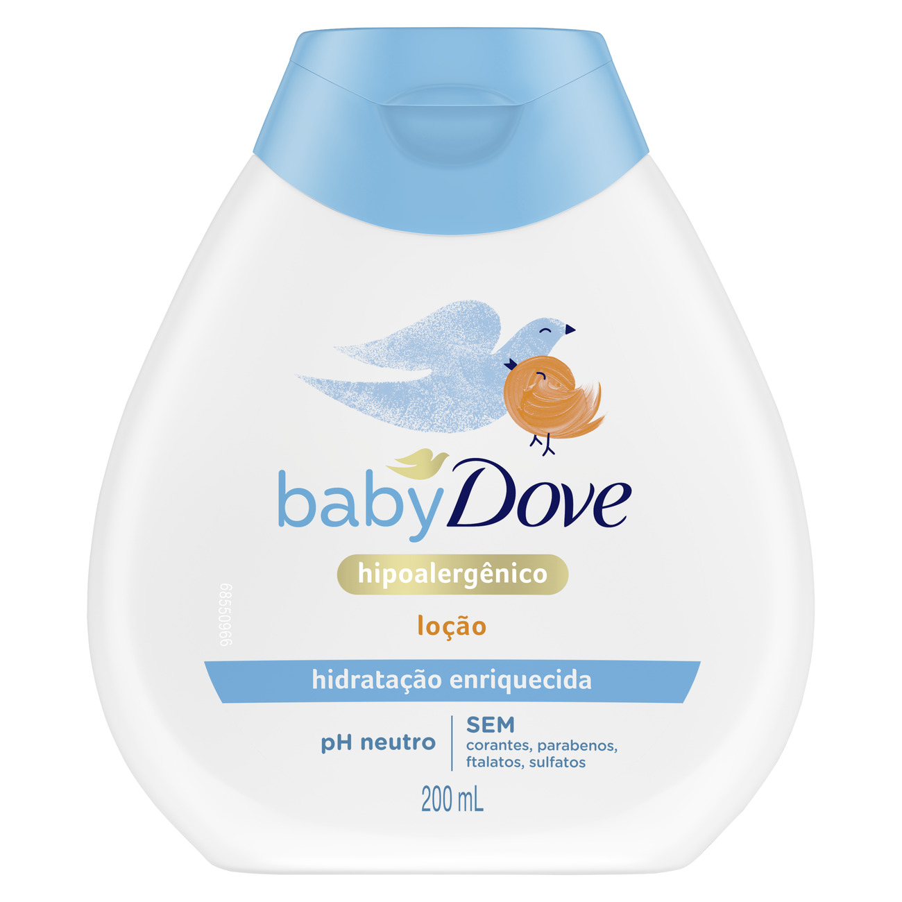 Loção Hidratante Baby Dove Hidratação Enriquecida 200mL