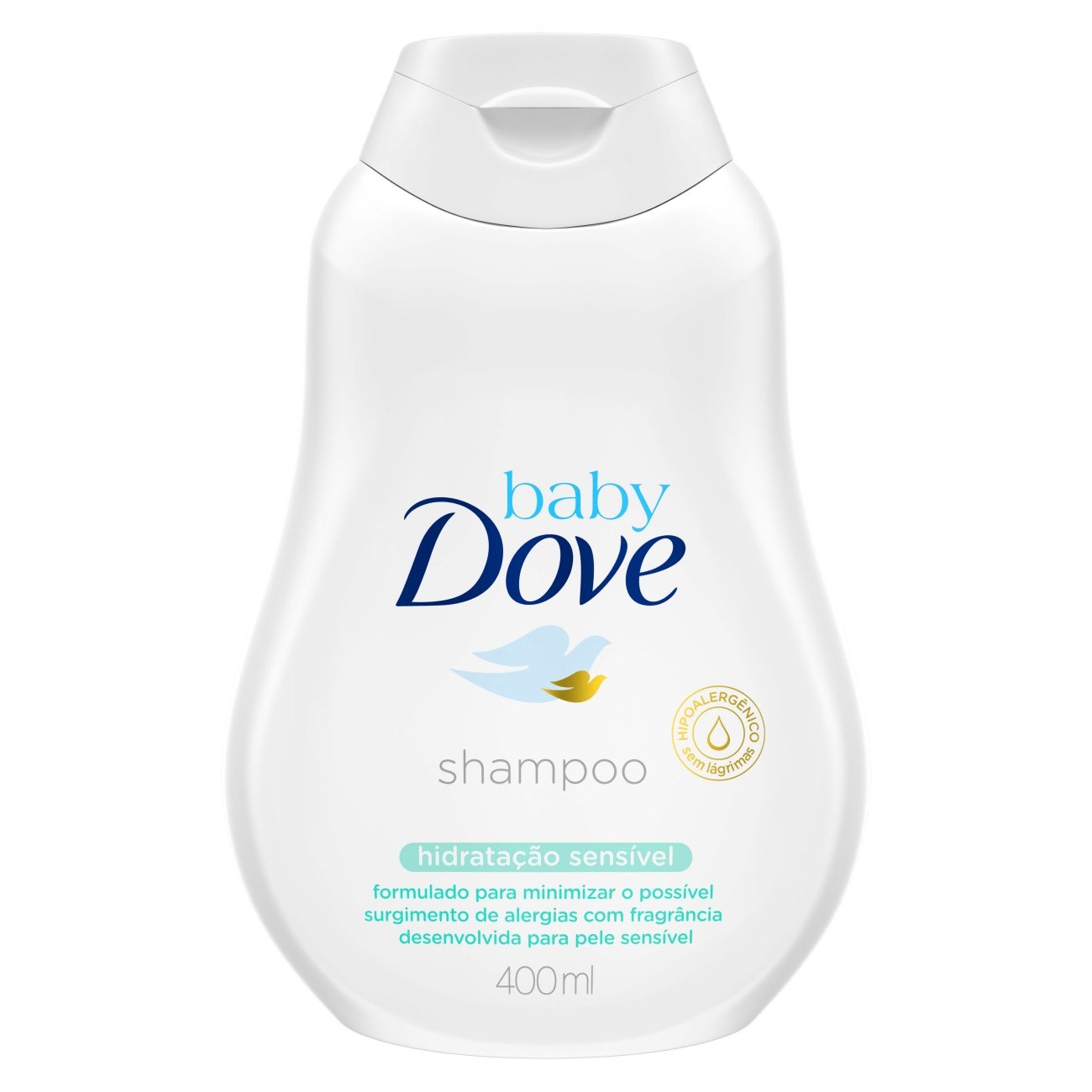 Shampoo Baby Dove Hidratação Sensível 400 mL