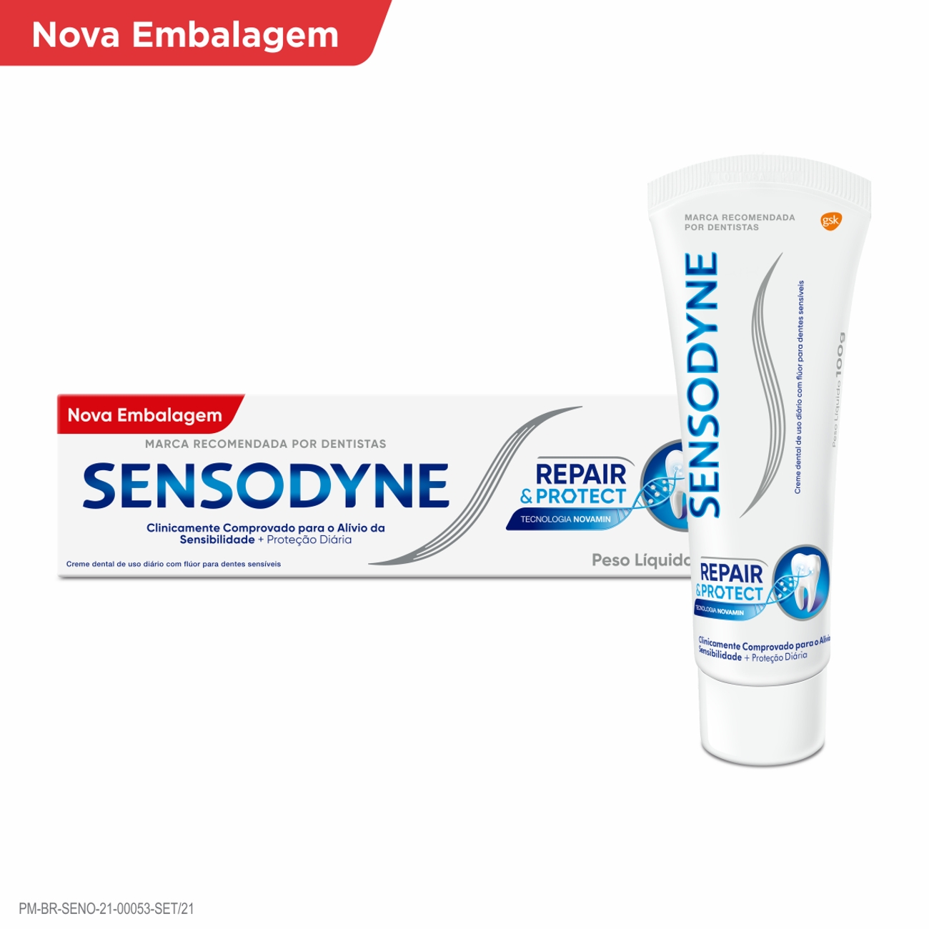 Sensodyne Repair & Protect Creme Dental para Dentes Sensveis 100g