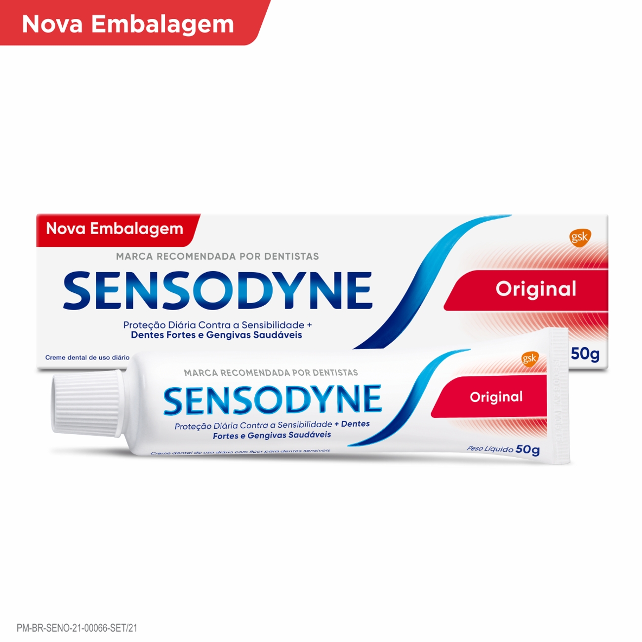 Sensodyne Original Creme Dental para Dentes Sensveis 50g