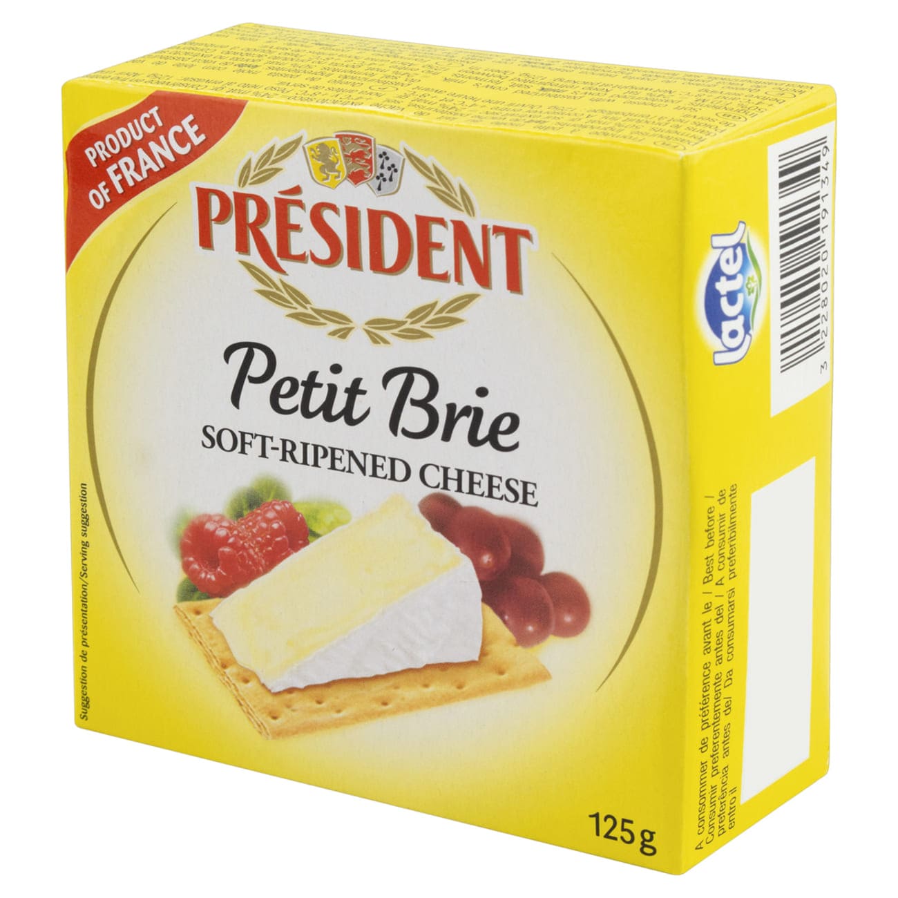 Queijo Petit Brie Prsident 125g