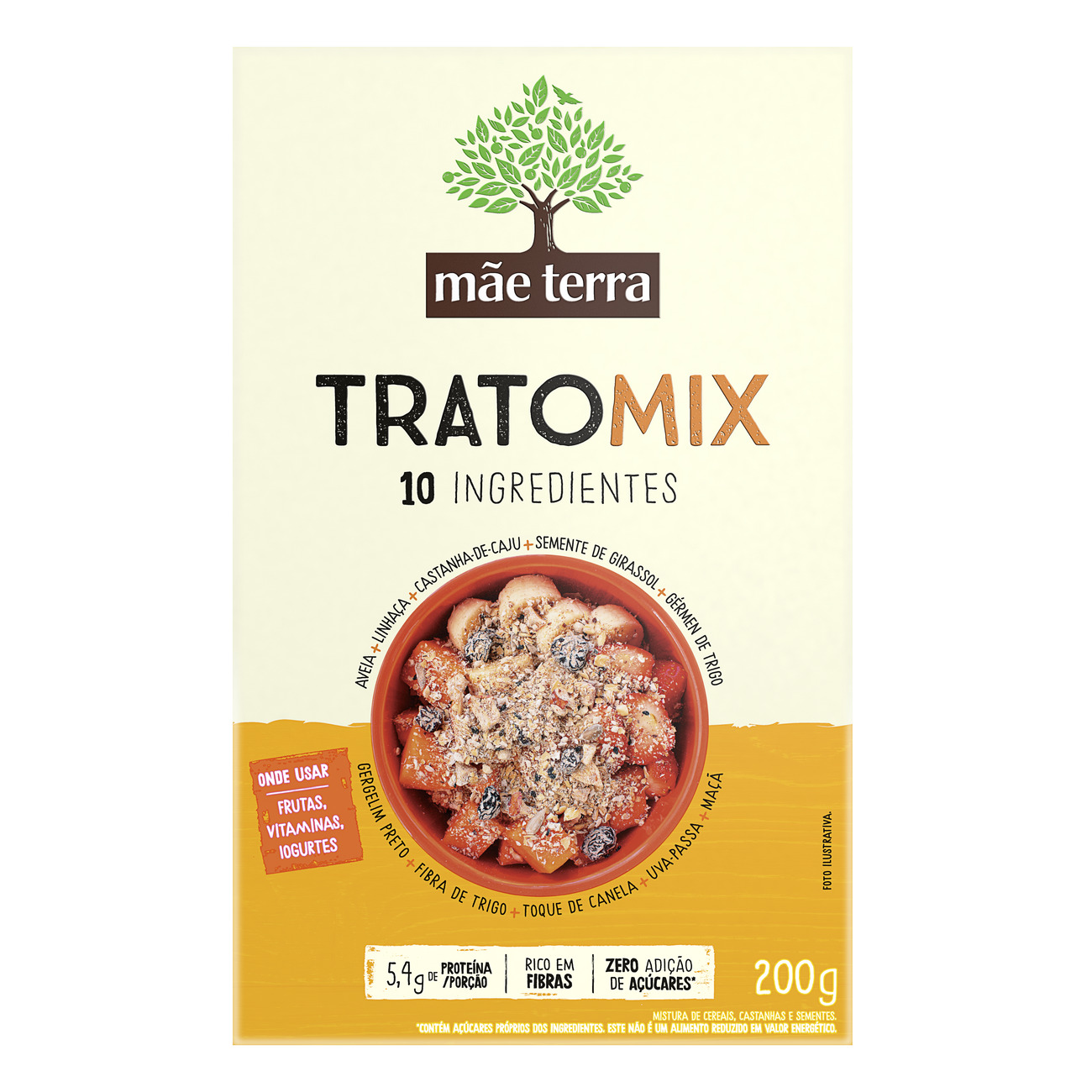 Mix de Cereais Mãe Terra Trato Mix 200g
