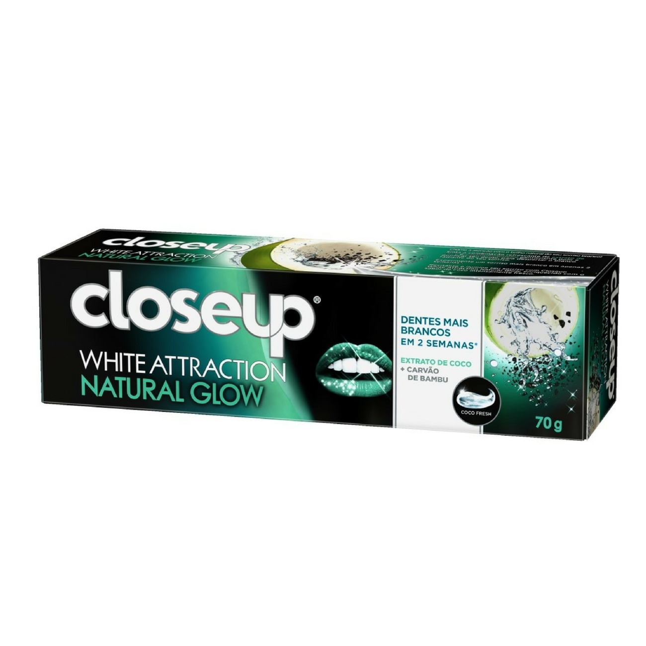 Creme Dental Close up White Attraction Natural Glow 70g
