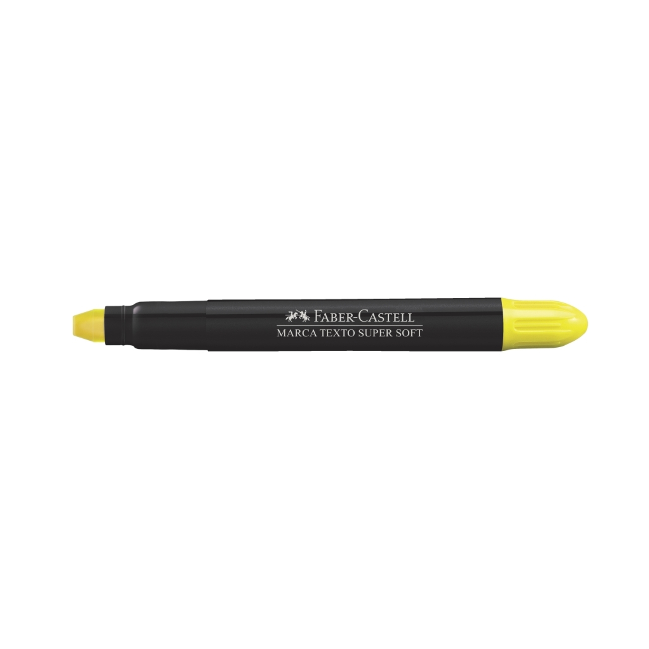 Marca Texto Faber-Castell SuperSoft Gel Amarelo 1 Cx C/ 24 Ctl