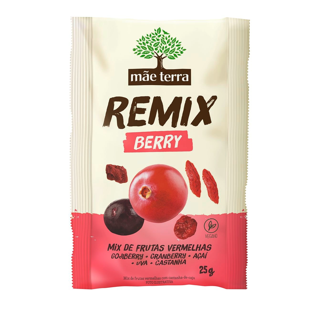 Remix Mãe Terra Berry Vermelha 25g