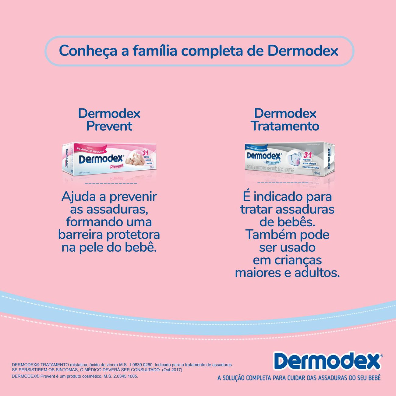 Kit Pomada para Preveno de Assaduras Dermodex Prevent - 120g (2x60g) - 40% OFF
