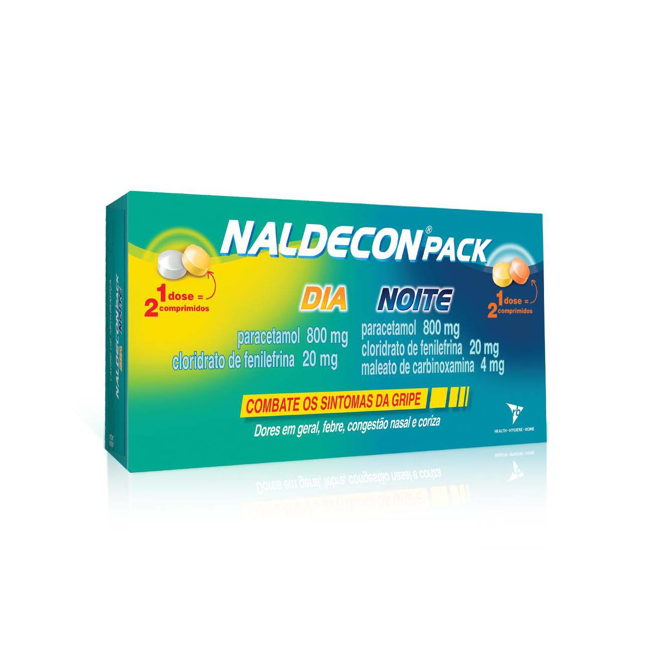 Antigripal Naldecon Pack Dia e Noite - Caixa 24 Comprimidos