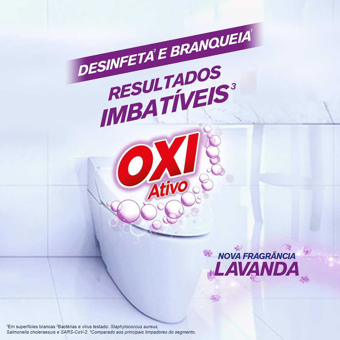 Limpador Banheiro Veja Antibac Lavanda Spray 500mL com 30% de desconto