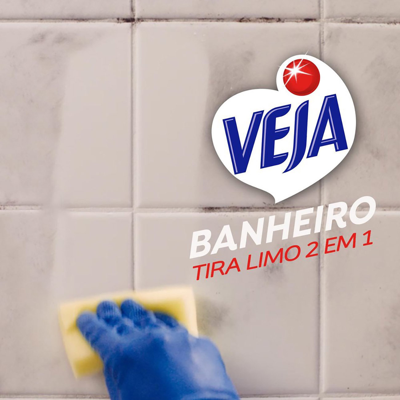 Limpador Banheiro Veja X14 Tira Limo Spray 500mL com 30% de desconto