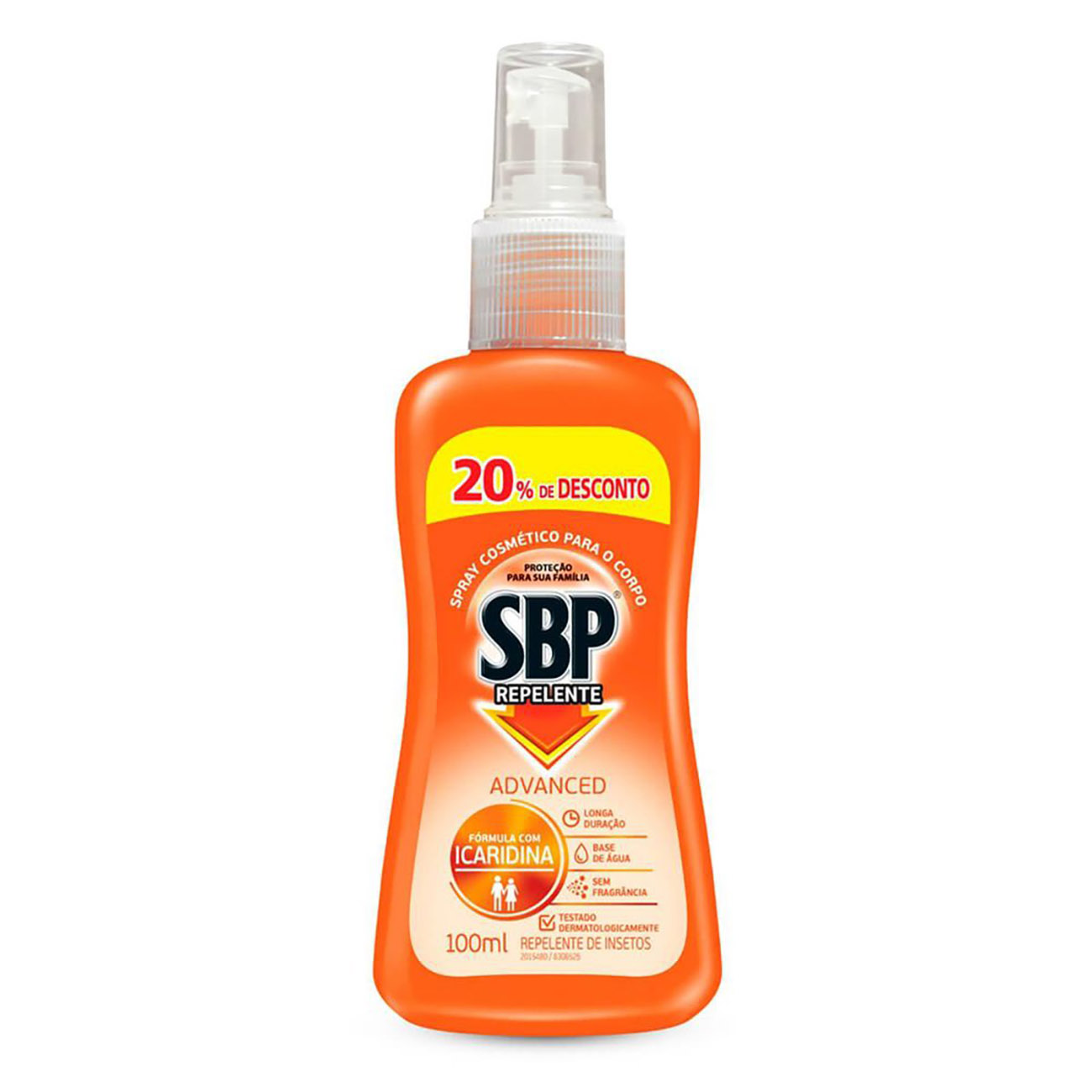 Repelente SBP Family Spray 100mL com 20% de desconto