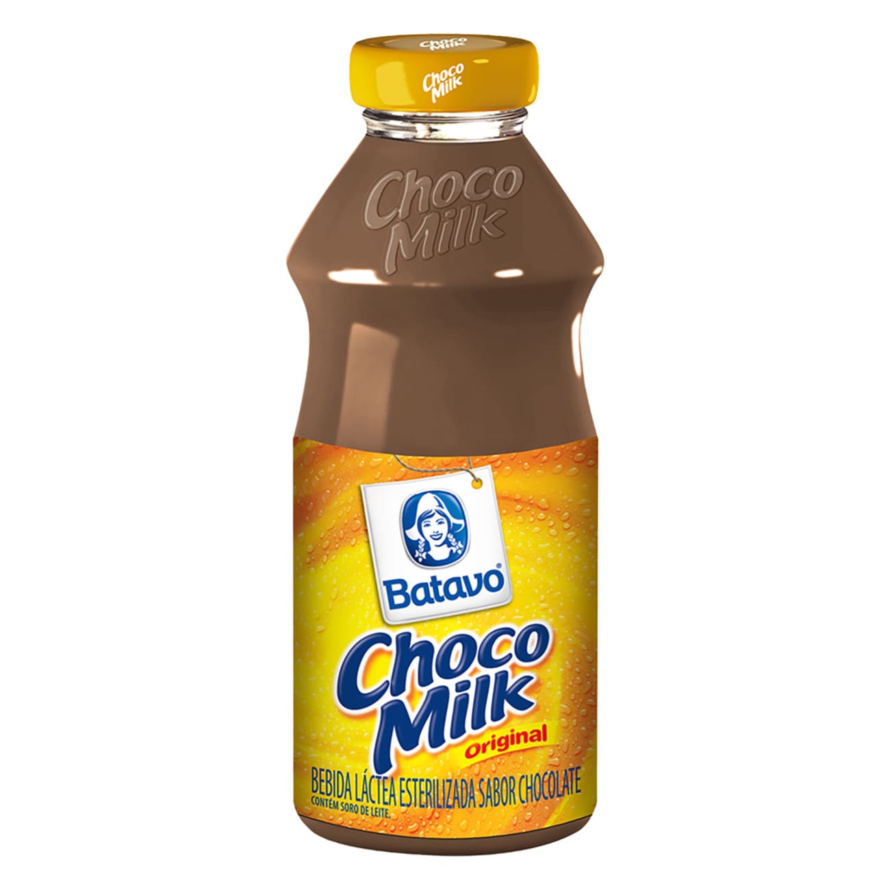 Bebida Lctea UHT Chocolate Batavo Choco Milk Garrafa 200mL