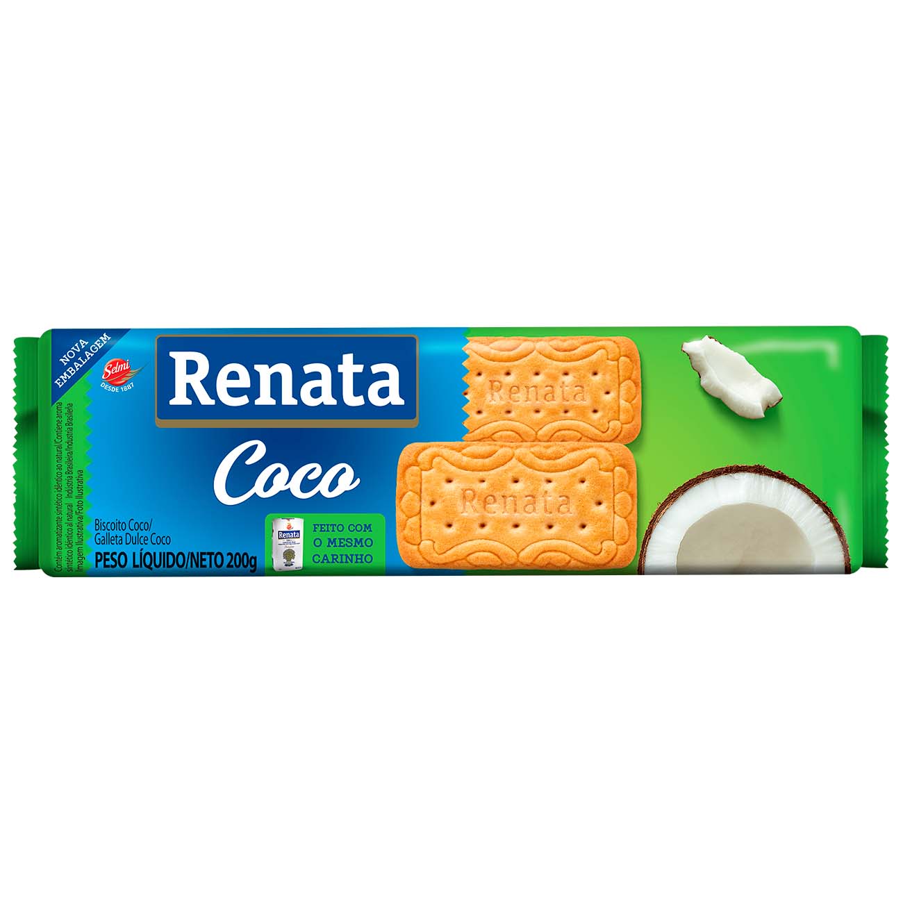 Biscoito Renata Coco 200g