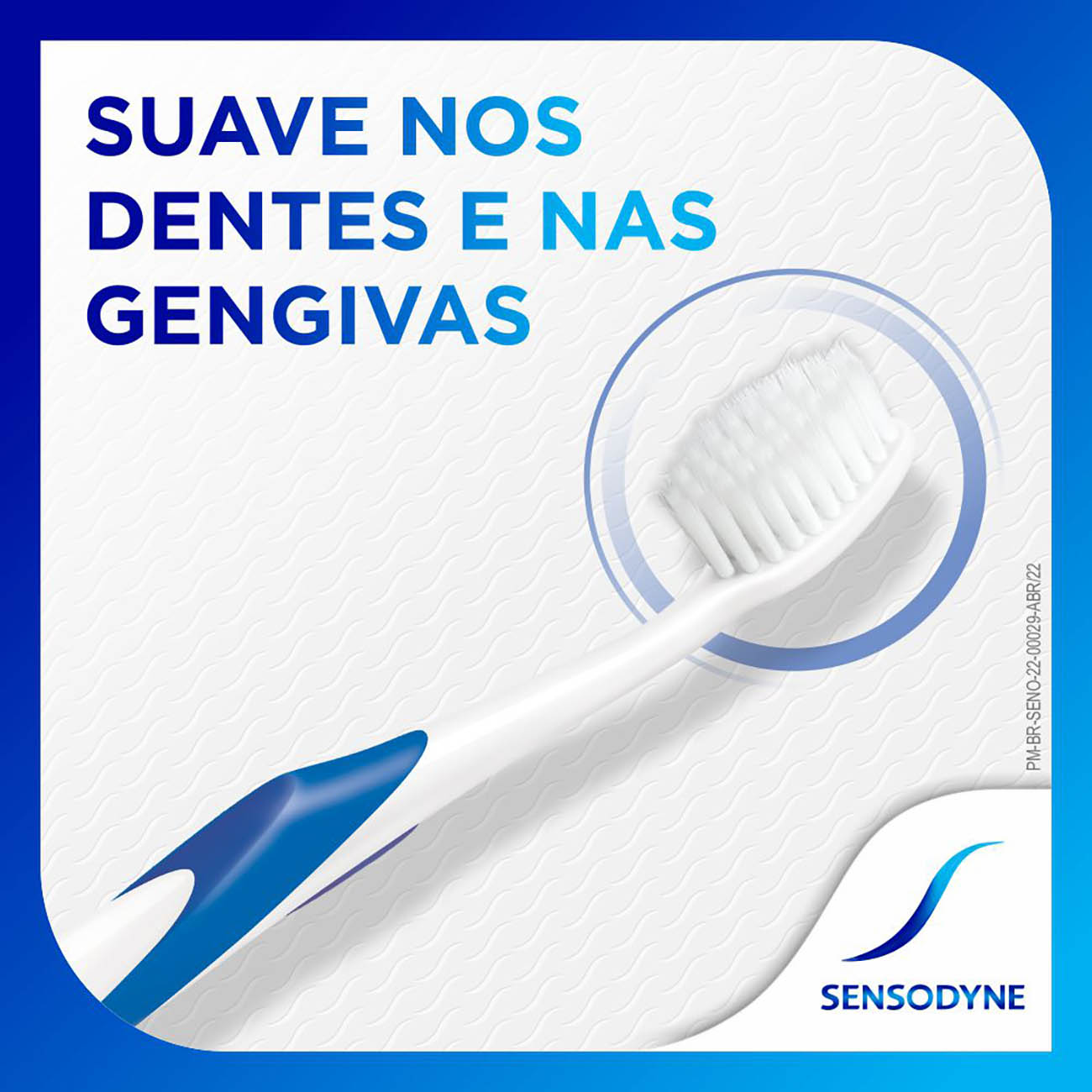 Kit Promocional Sensodyne Gentle com trs Escovas Dentais para Dentes Sensveis
