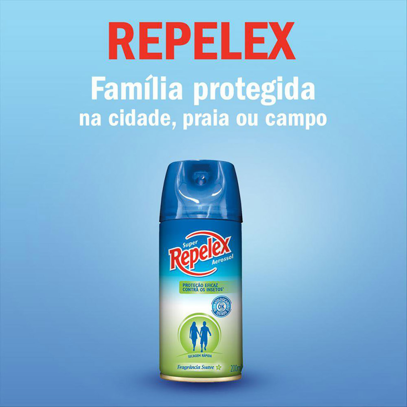 Repelente Repelex Family Care Aerossol 200mL
