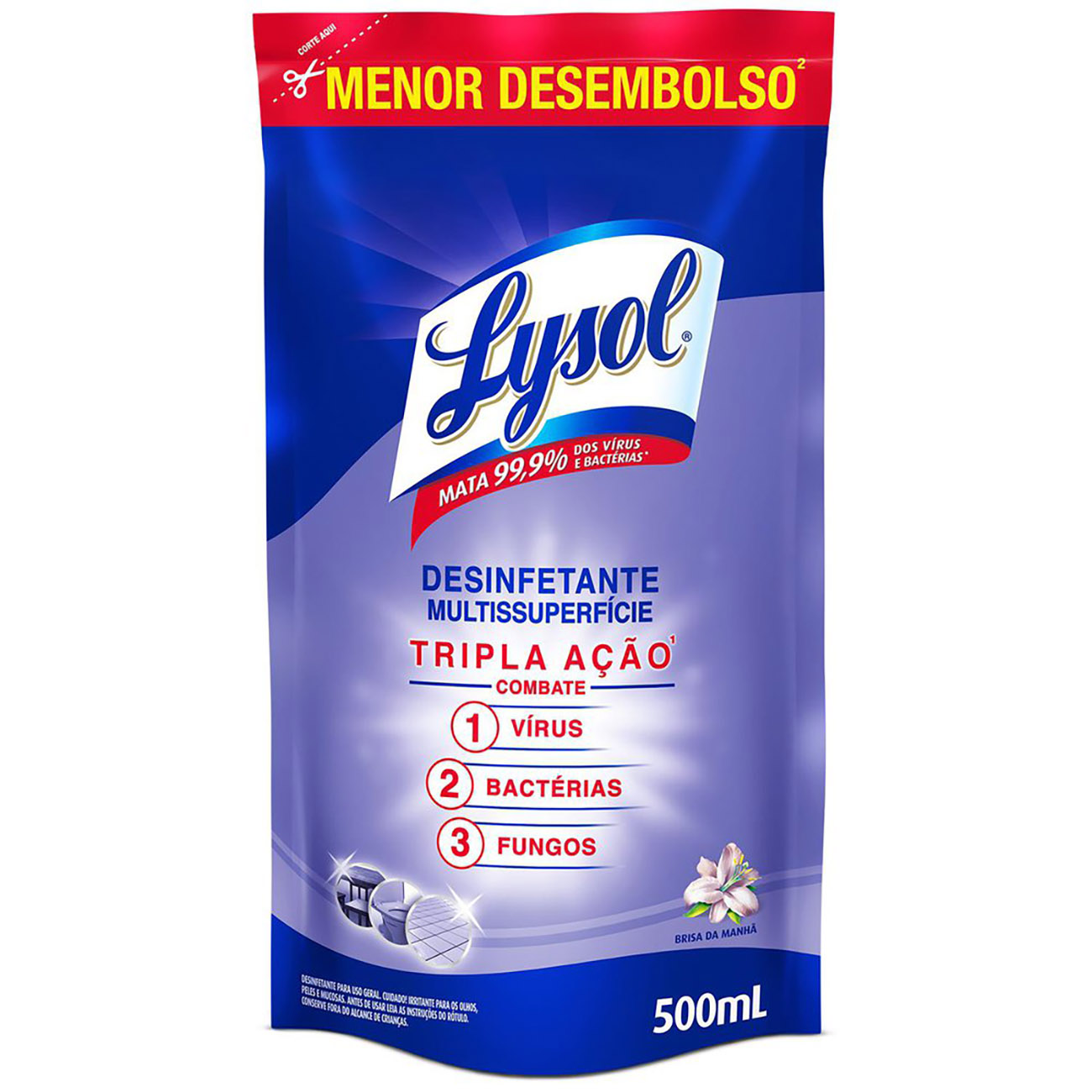 Desinfetante Lquido Lysol Brisa da Manh 500mL