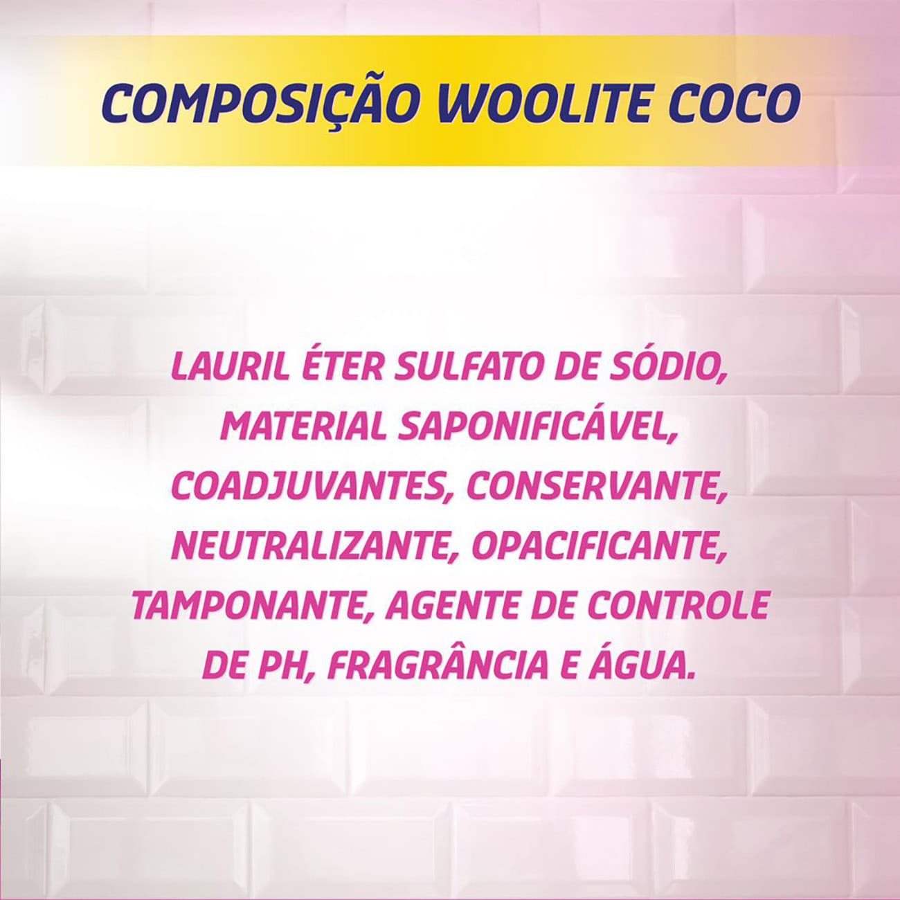 Lava Roupas Woolite para Roupas Delicadas Coco 450mL