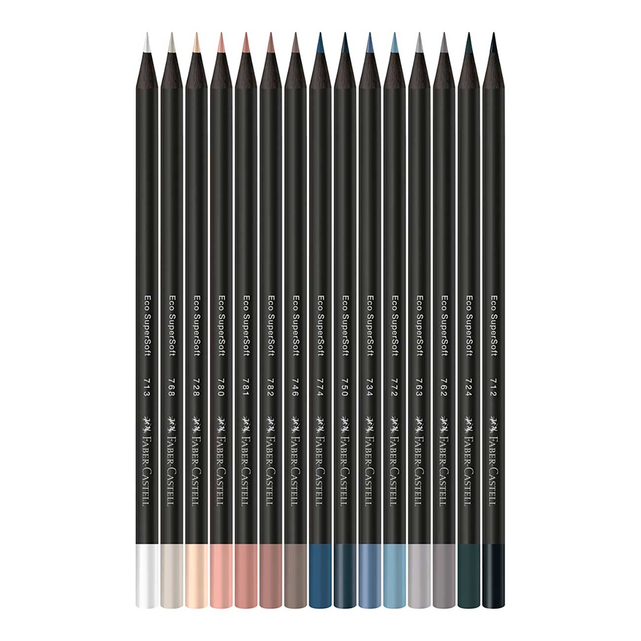 Ecolpis Faber-Castell Supersoft 15 Cores Neutras