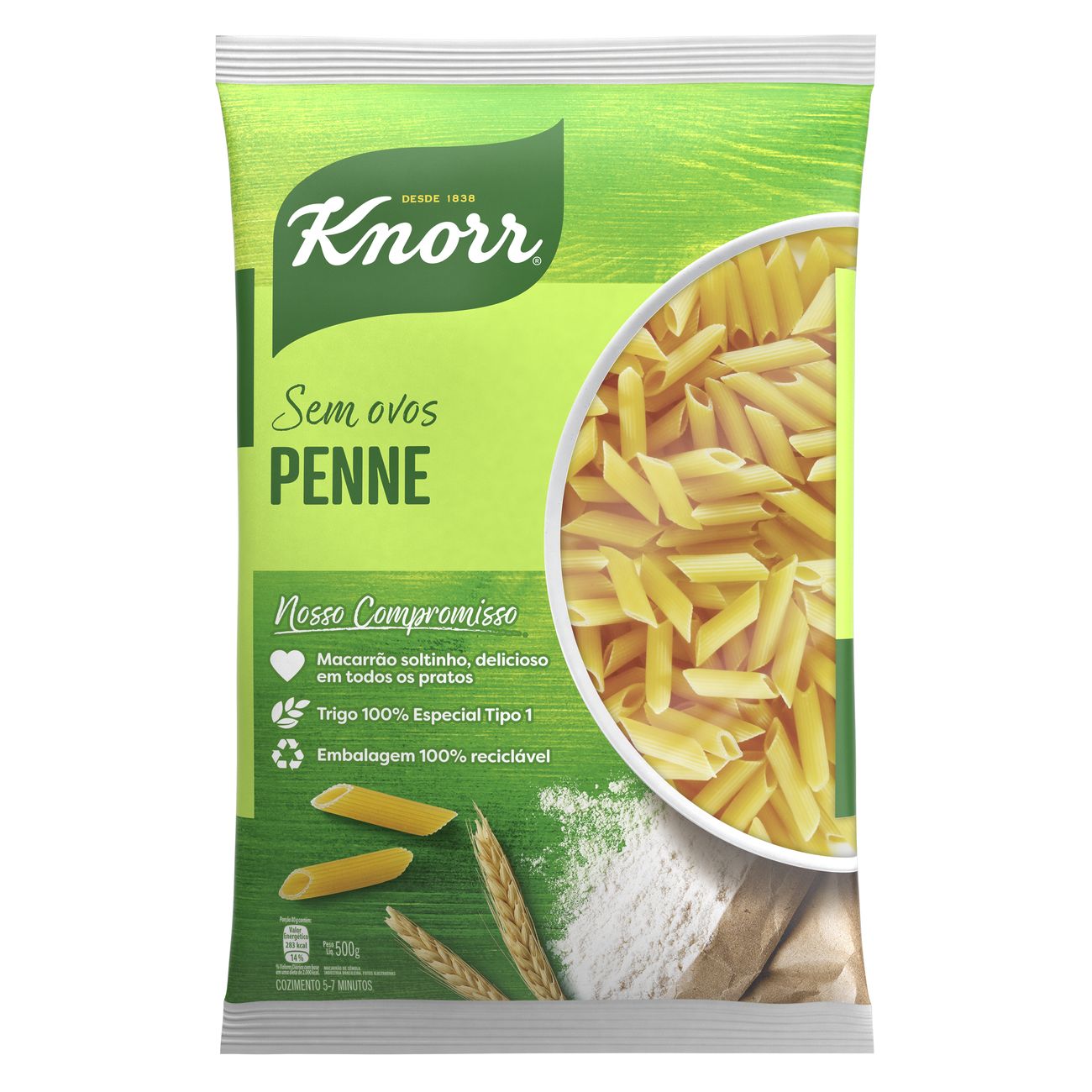 Macarrão Penne Knorr Sêmola 500g