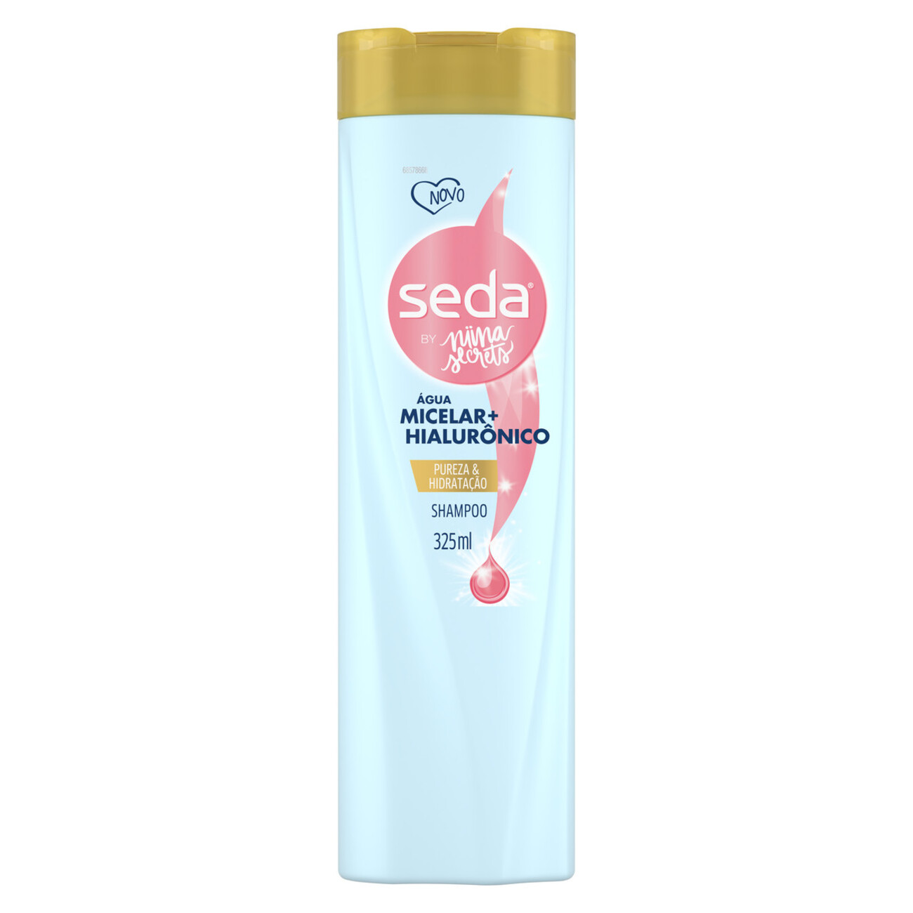 Shampoo Seda By Niina Secrets Água Micelar + Hialurônico 325mL