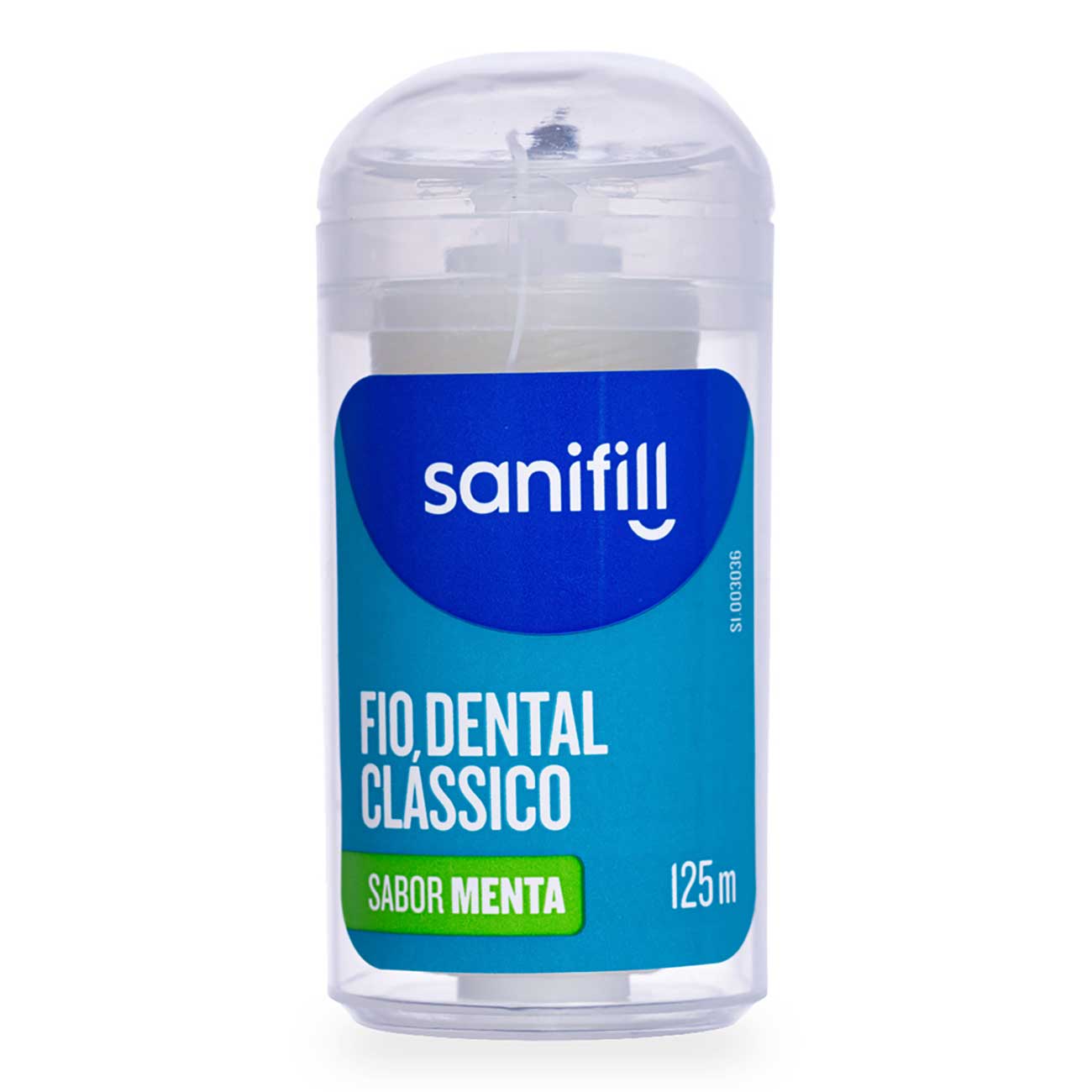 Fio Dental Sanifill Clssico Sabor Mental 125 Metros - Leve Mais, Pague Menos