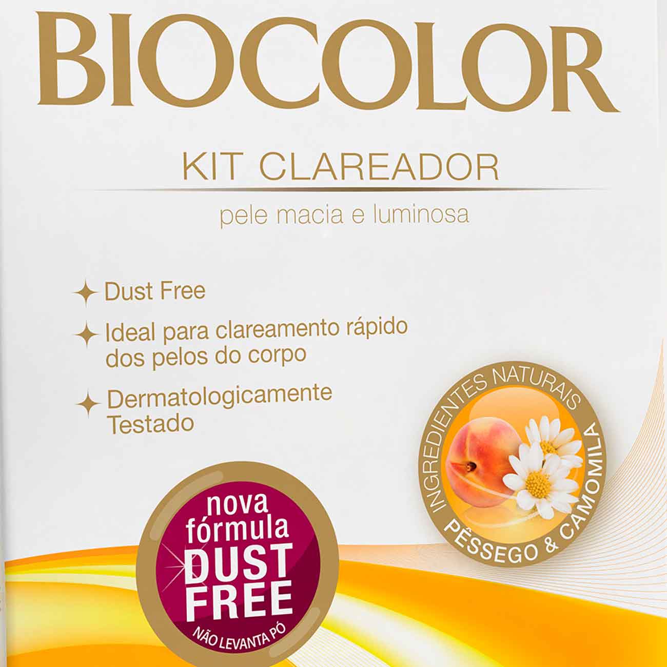 Kit Clareador Biocolor Pssego e Camomila