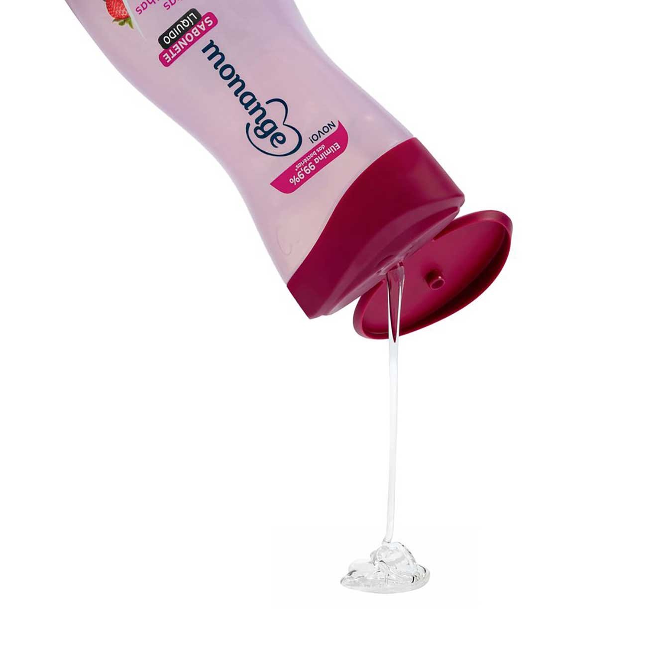 Sabonete Lquido Monange Frutas Vermelhas 240mL