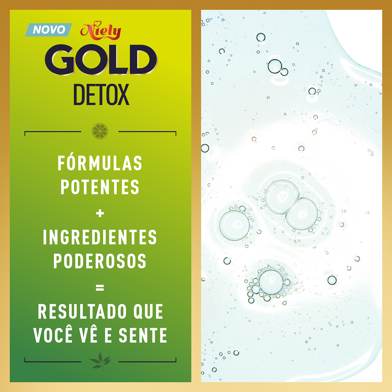 Shampoo Niely Gold Detox 275mL