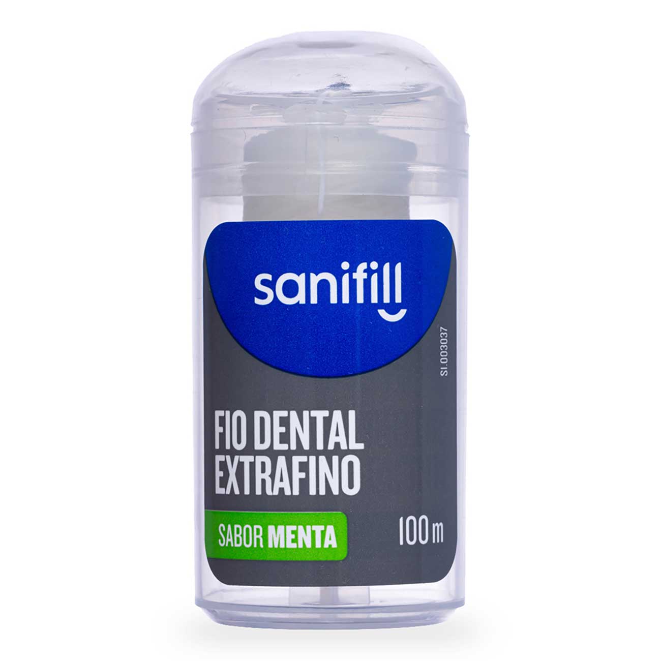 Fio Dental Sanifill Extrafino Sabor Menta 100 Metros