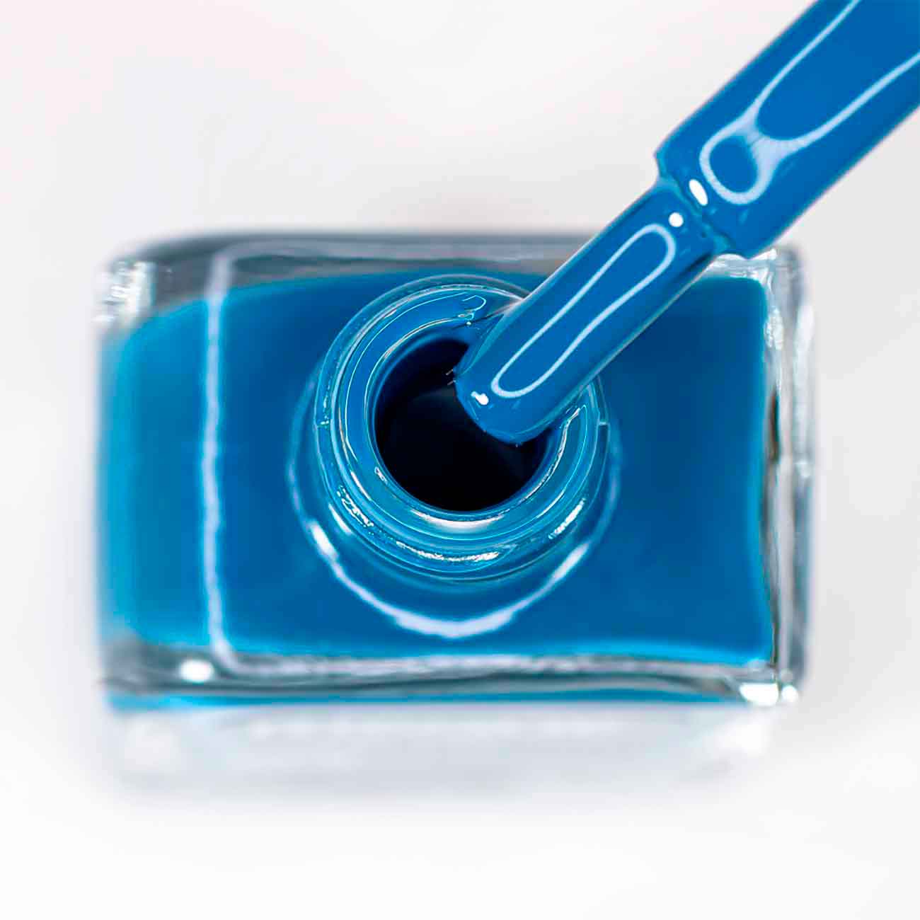 Esmalte Risqu Bio Azul Cremoso Oceano Azul 9mL | Caixa com 6 unidades