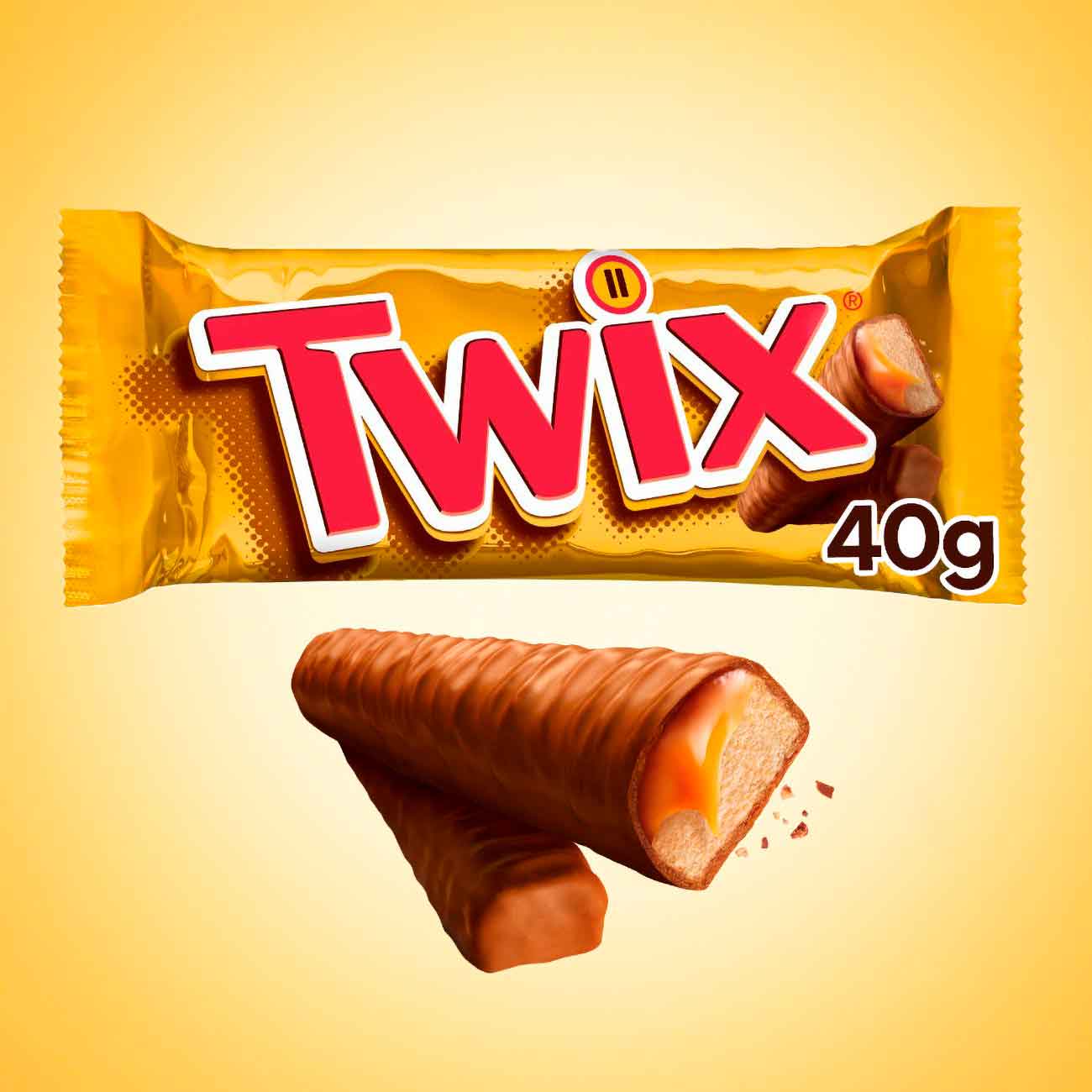 Chocolate Twix Original Individual 40gr